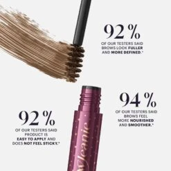 Brow Jeanie Boosting Fibre Gel (Black Brown)(Brow Jeanie Brow Boosting Fibre Gel Black Brown) -Zoeva Kosmetik Geschaft PDP25 BJ001 Brow Graphics UK 02