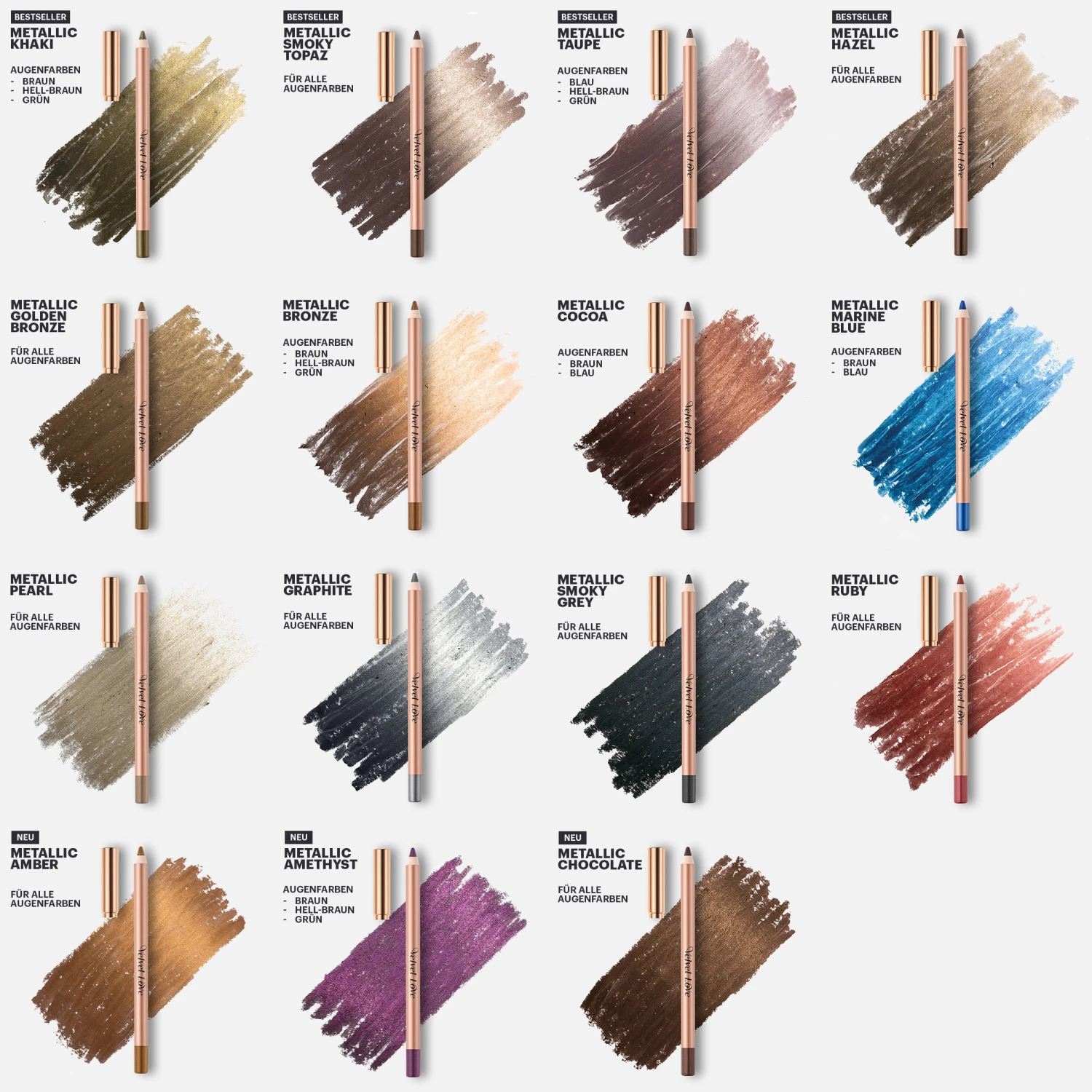 Velvet Love Eyeliner Pencil (Metallic Graphite)(Velvet Love Eyeliner Pencil Metallic Graphite) 5 Velvet Love Eyeliner Pencil (Metallic Graphite)(Velvet Love Eyeliner Pencil Metallic Graphite) – Bild 5
