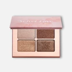 Velvet Love Eyeshadow Quad Palette (Bronze Espresso Eyes)(Velvet Love Eyeshadow Quad Bronze Espresso Eyes)