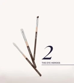 The Artists Brush Set (Chocolate)(The Artists Brush Set Chocolate) -Zoeva Kosmetik Geschaft zoeva 2 the eye heroes brushes chocolate 03
