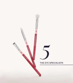 The Artists Brush Set (Cherry)(The Artists Brush Set Cherry) -Zoeva Kosmetik Geschaft zoeva 5 the eye specialists brushes cherry 01