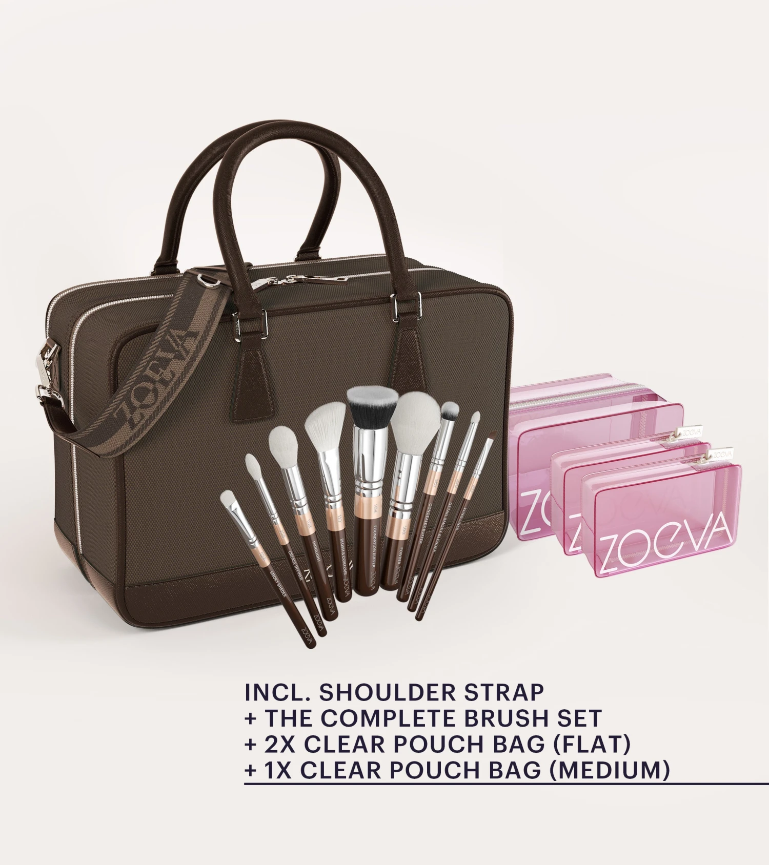 The Zoe Bag & The Complete Pinselset (Chocolate)(The Zoe Bag With Complete Brush Set Chocolate) 6 The Zoe Bag & The Complete Pinselset (Chocolate)(The Zoe Bag With Complete Brush Set Chocolate) – Bild 6
