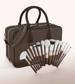 The Zoe Bag & The Artists Pinselset (Chocolate)(The Zoe Bag With Artist Brush Set Chocolate)