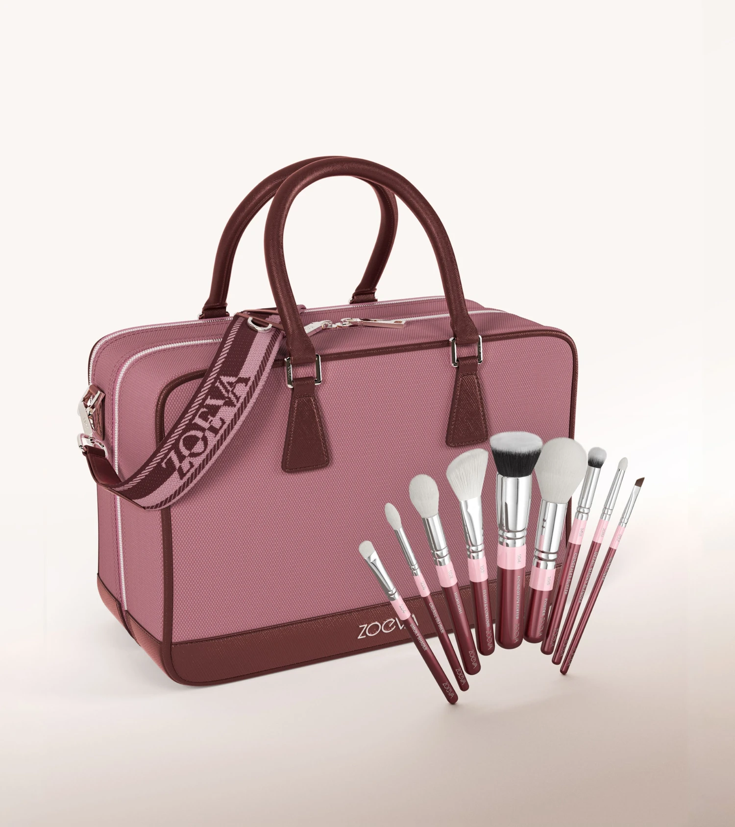 The Zoe Bag & The Complete Pinselset (Dusty Bordeaux)(The Zoe Bag With Complete Set Dusty Bordeaux) 1 The Zoe Bag & The Complete Pinselset (Dusty Bordeaux)(The Zoe Bag With Complete Set Dusty Bordeaux)