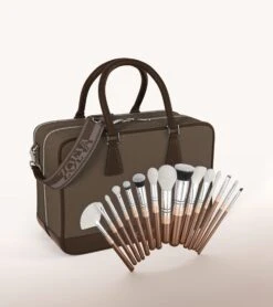 The Zoe Bag & The Artists Pinselset (Light Chocolate)(The Zoe Bag With Artist Brush Set Lightchocolate)